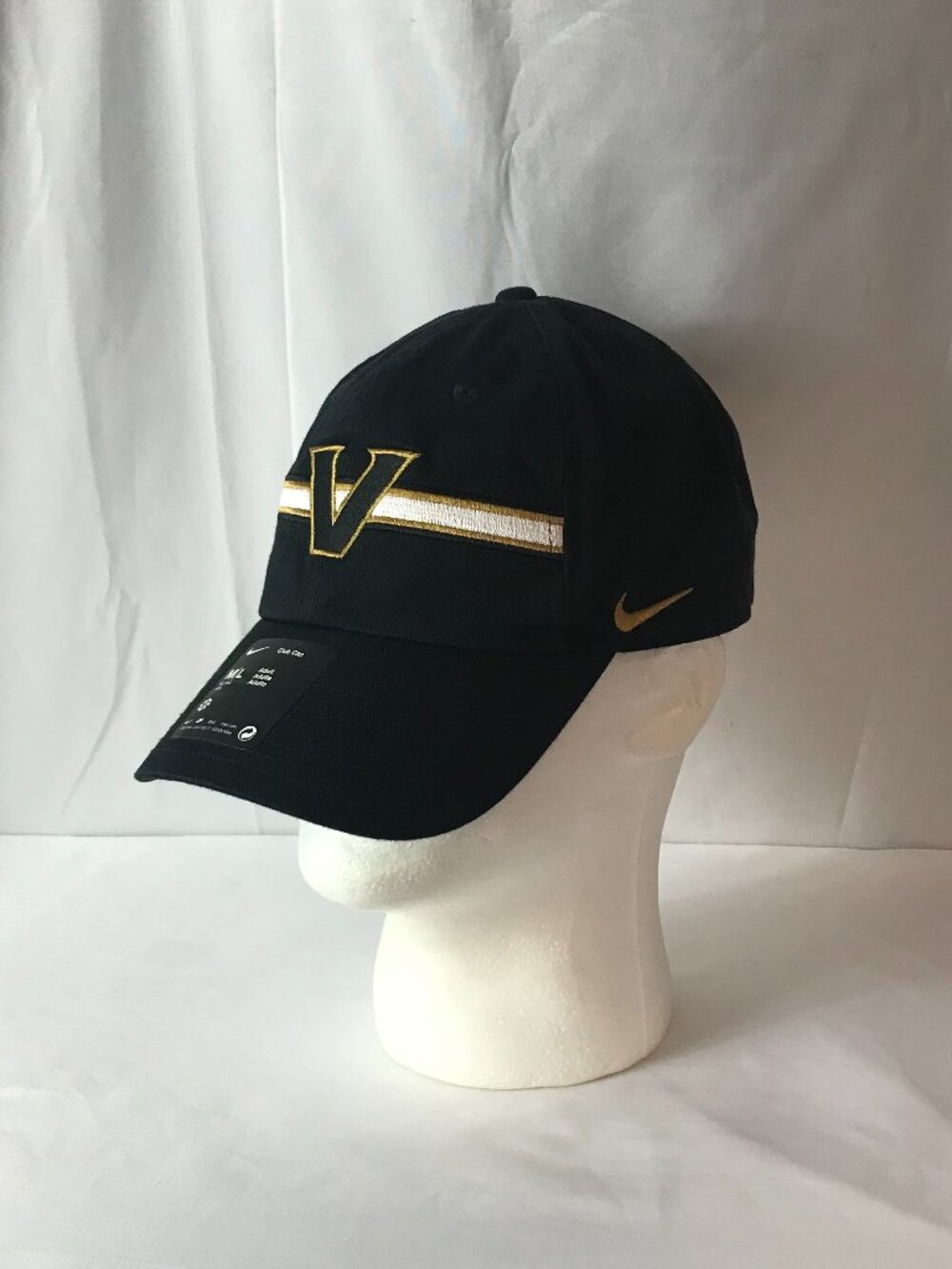 Nike Vanderbilt University Commodores Curved Bill Adjustable Back Sport Cap/Hat